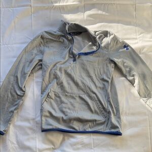 Under Armour Gray Fleece Pullover